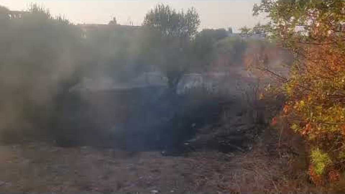 Φωτιά 🔥 στον Άγιο Αθανάσιο στο Πλατάνι Κω άμεση κατάσβεση