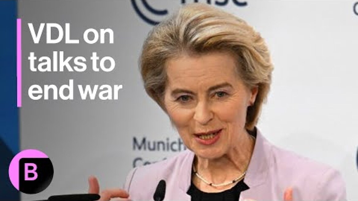 Russia-Ukraine War: EU 'Absolutely' at Negotiating Table, Von der Leyen Says