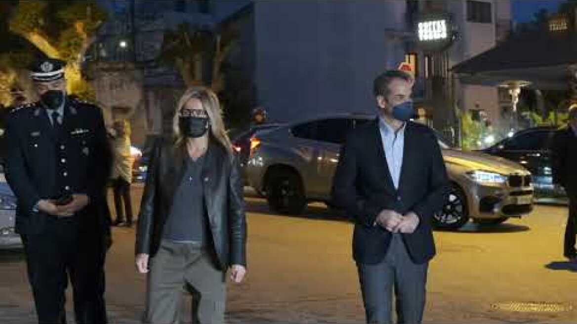 Κυριάκος Μητσοτάκης - Επιτάφιος στα Χανιά