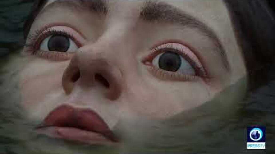 Drowning girl statue causes a stir in Bilbao