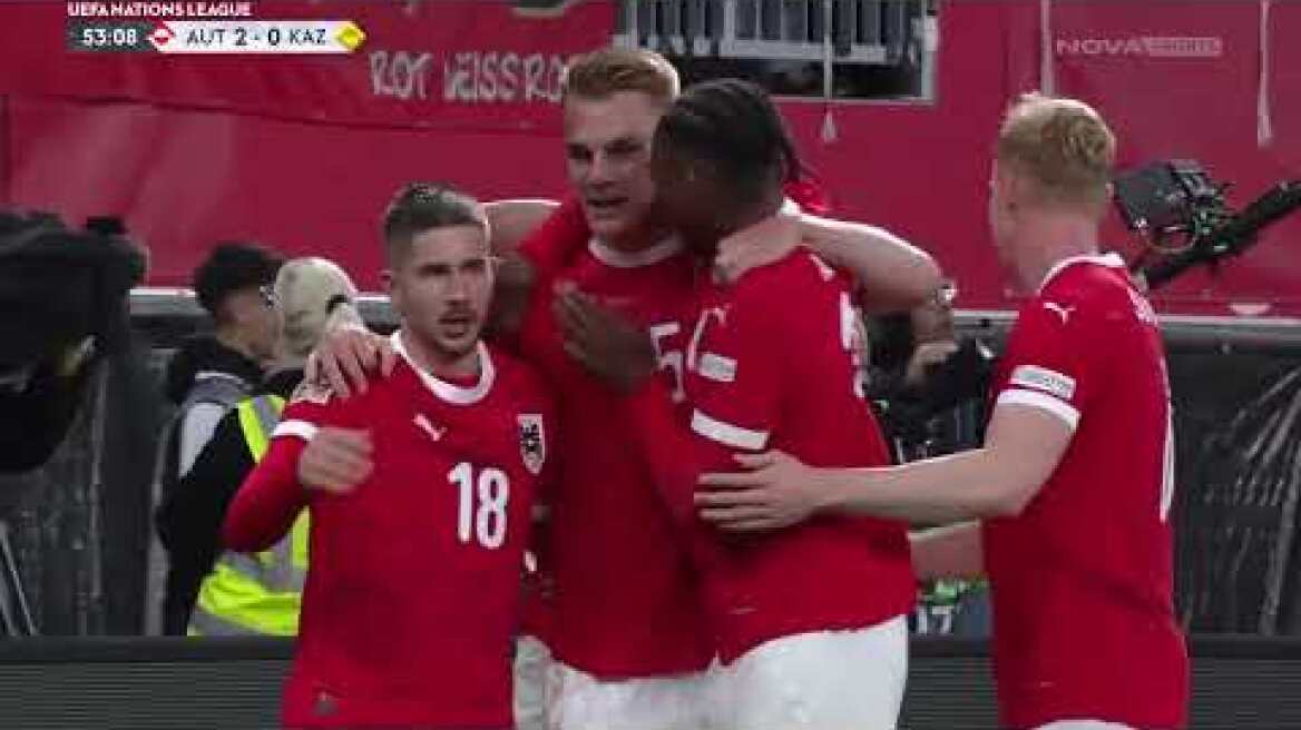Αυστρία - Καζακστάν: 4-0 (MD 3, 10/10/2024)