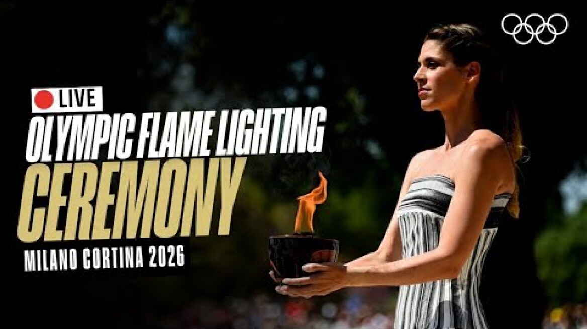 Olympic Flame Handover Ceremony | Milano Cortina 2026