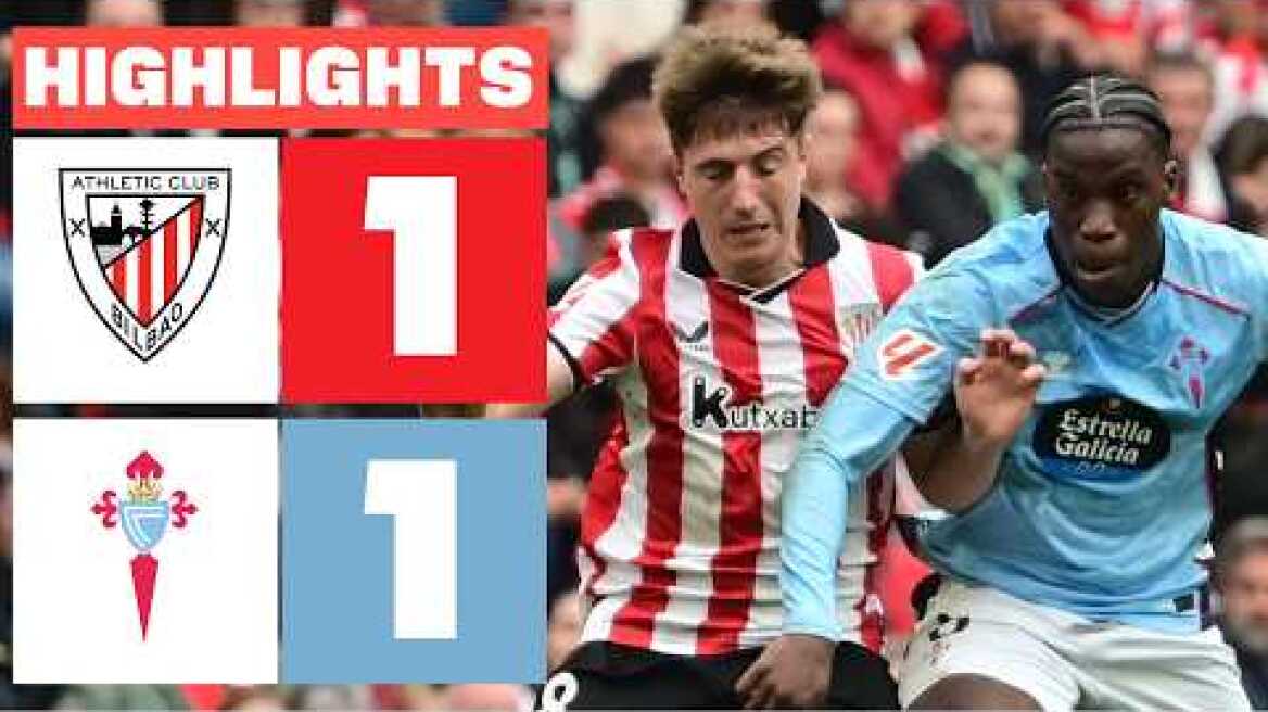 ATHLETIC CLUB 1 - 1 CELTA | RESUMEN LALIGA EA SPORTS