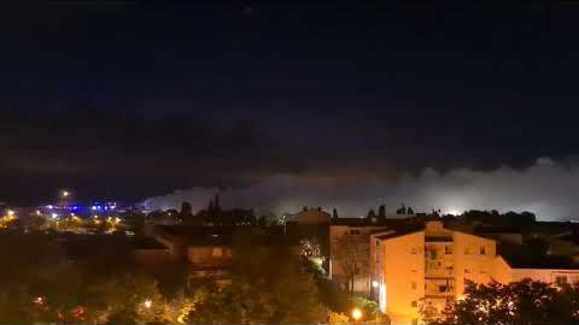 Nube tóxica de cloro en Vilanova i la Geltrú, 10 de mayo de 2025