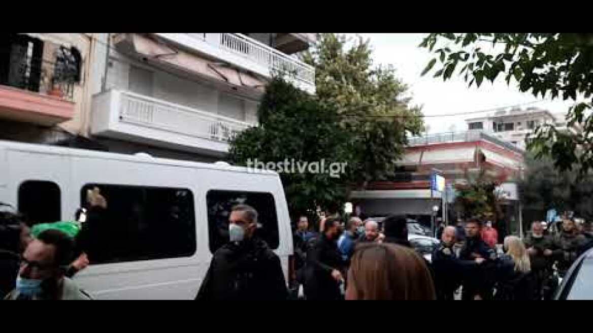 Thestival.gr Ένταση περιμετρικά του ΕΠΑΛ Σταυρούπολης