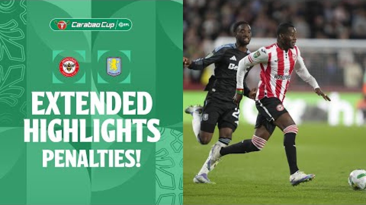 SPOT-KICK HERO! | Brentford v Aston Villa extended highlights 