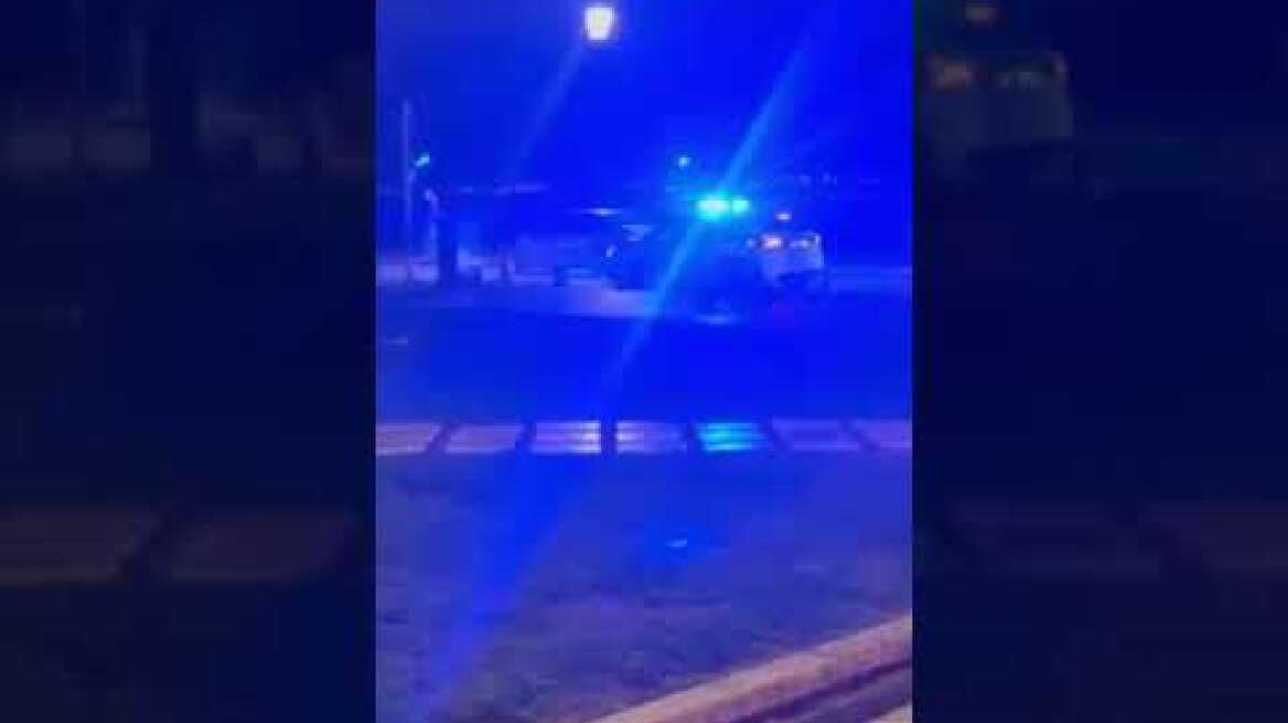 Βίντεο από το σημείο του περιστατικού στη Θεσσαλονίκη (2)