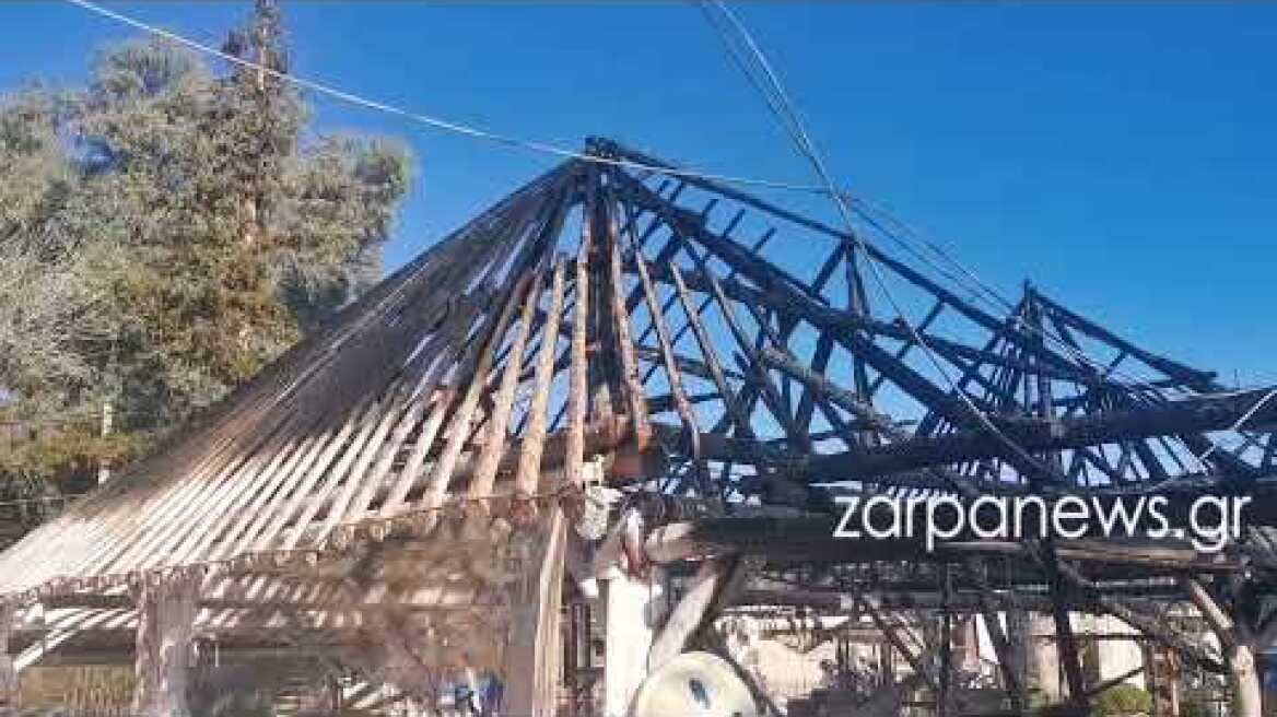 Φωτιά σε κατάστημα εστίασης στο Μαράθι