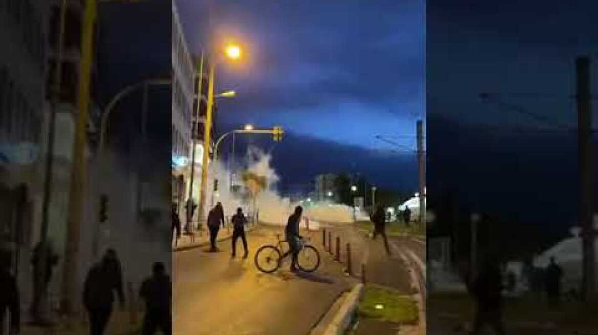 Χημικά ΤΩΡΑ στην Νέα Σμύρνη