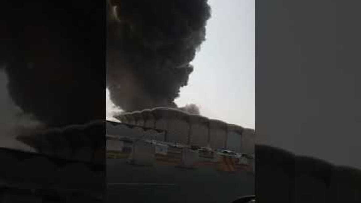 Fire on jeddah railway station | Terrorist attack at Saudi Arabia KSA | Many killed