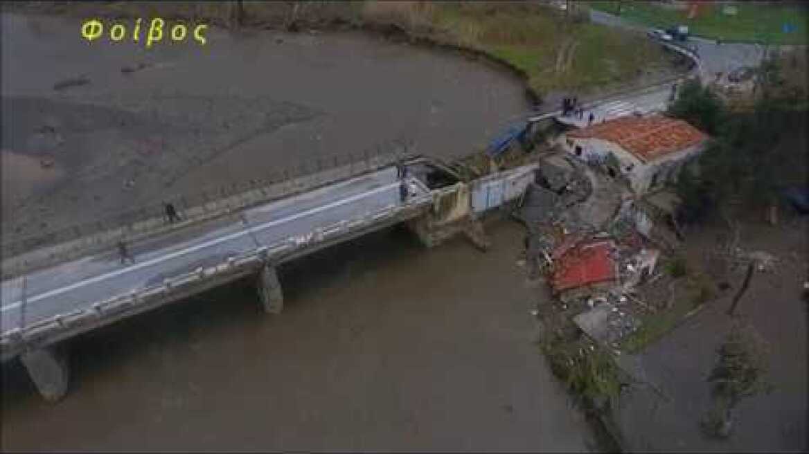 Πλατανιά Γέφυρα Κατάρευση 26 Φεβρουαρίου 2019