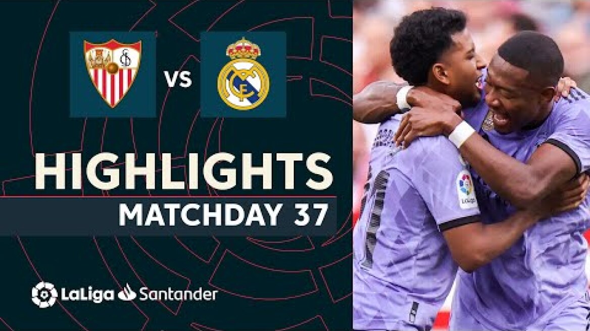 Resumen de Sevilla FC vs Real Madrid (1-2)