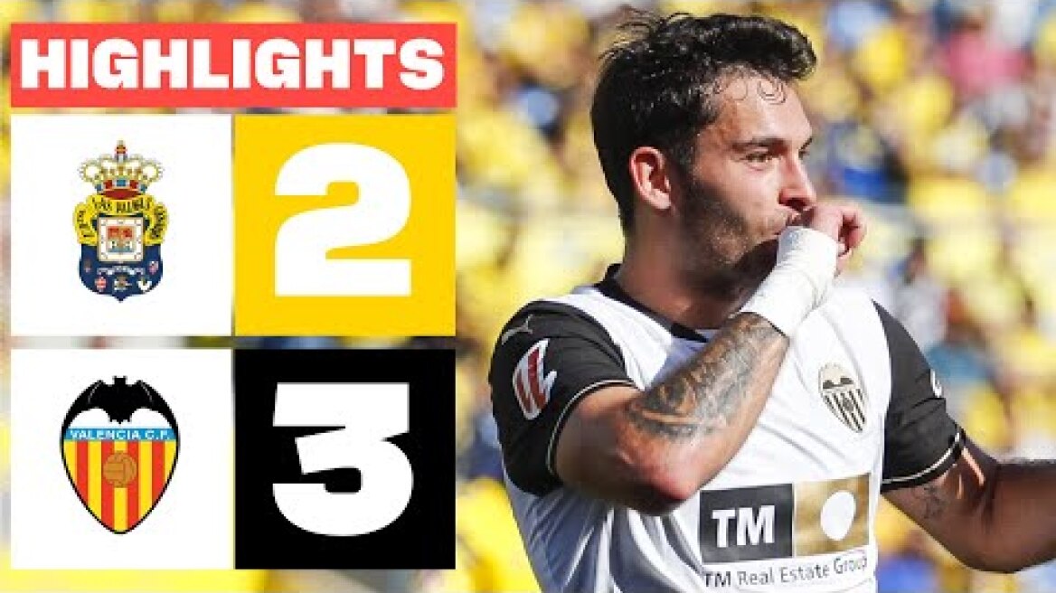 UD LAS PALMAS 2 - 3 VALENCIA CF  I RESUMEN LALIGA EA SPORTS