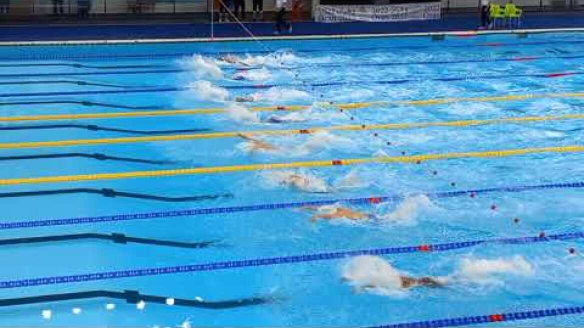 Χάλκινο μετάλλιο για τον Κριστιάν Γκολομέεβ στα 50μ.πεταλούδας των Μεσογειακών Αγώνων. 5ος ο Μπίλας