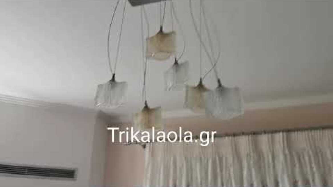 Πολύ μεγάλος σεισμός στα Τρίκαλα ΤΩΡΑ Τετάρτη 3-3-2021