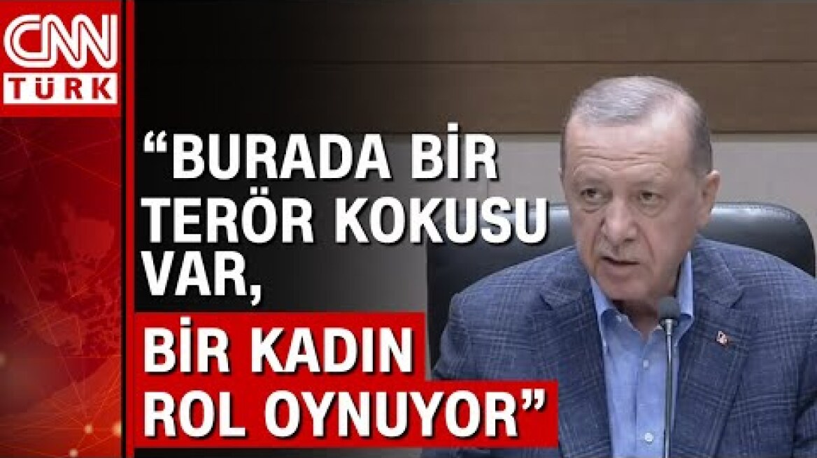 Cumhurbaşkanı Erdoğan İstiklal Caddesi ile ilgili açıklama yapıyor, "terör" vurgusu yaptı