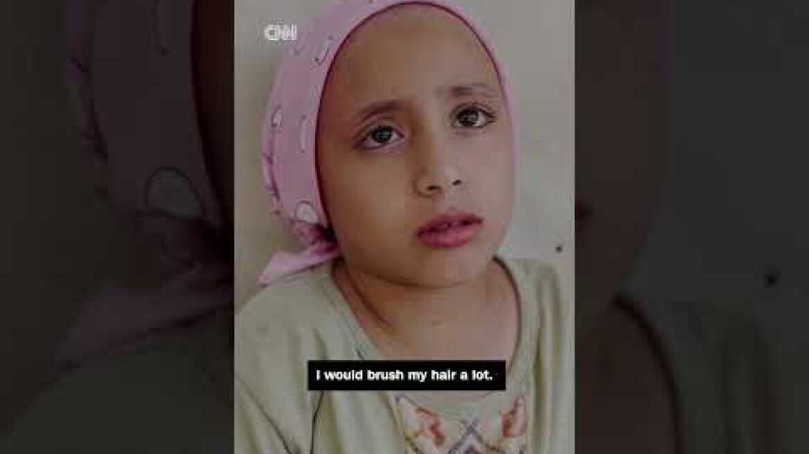 Doctors say war in Gaza led to child's hair loss