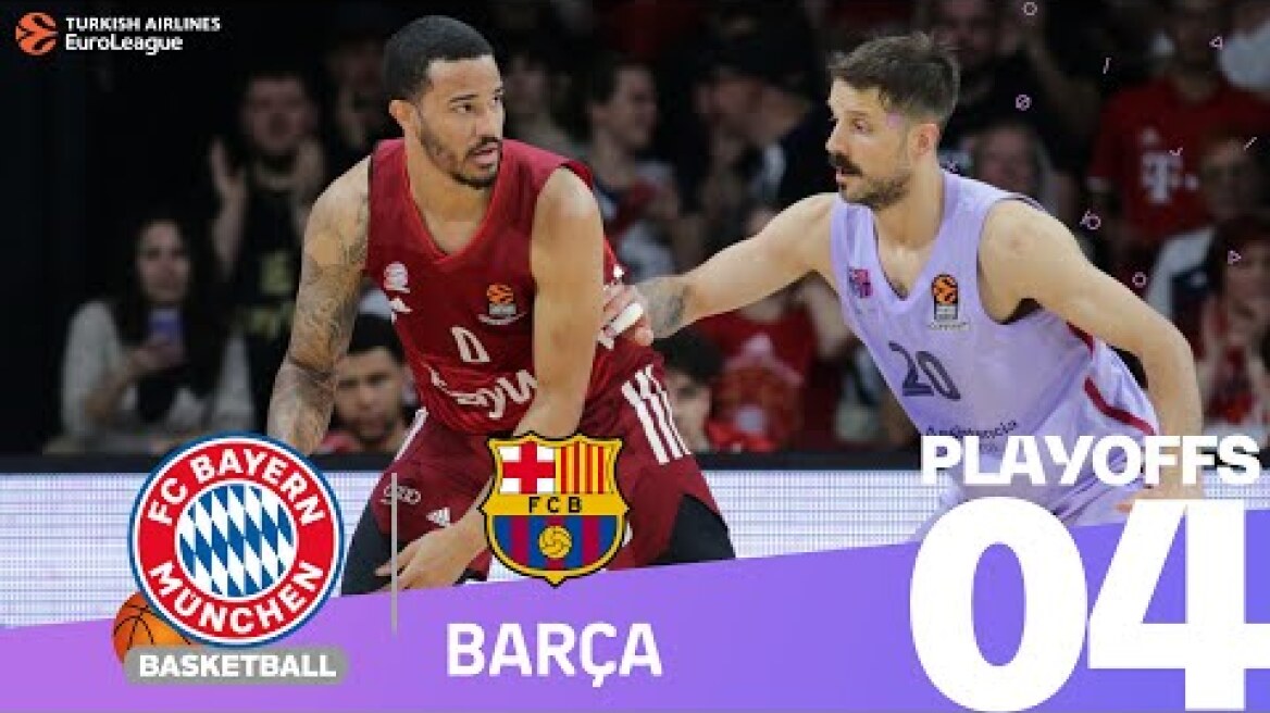 Bayern dominates, goes on 2-2! | Playoffs Game 4, Highlights | Turkish Airlines EuroLeague