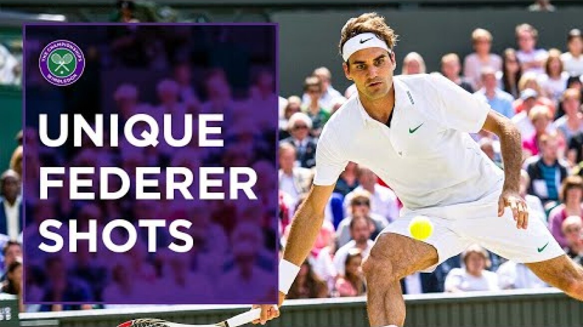 Top 10 'Only Roger Federer' Shots at Wimbledon
