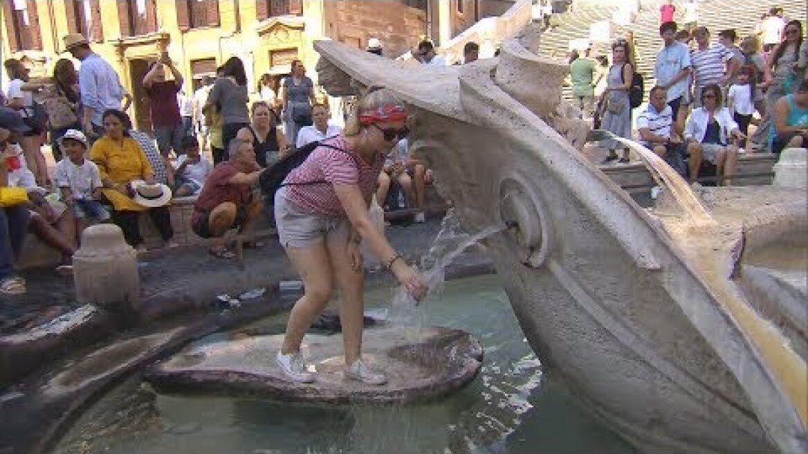 Dangerous heat wave grips parts of Europe