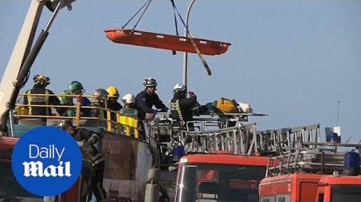 Double-decker tourist bus crash in Malta leaves two dead - Daily Mail