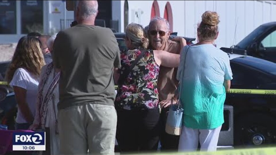 Close call at Castro Valley Trader Joe's; car plows through store