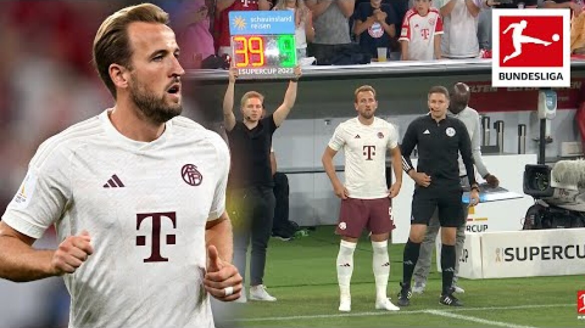 HARRY KANE - Bayern Debut! | First Minutes for FC Bayern München