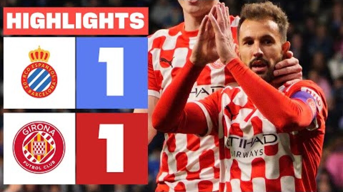RCD ESPANYOL 1 - 1 GIRONA FC I RESUMEN LALIGA EA SPORTS