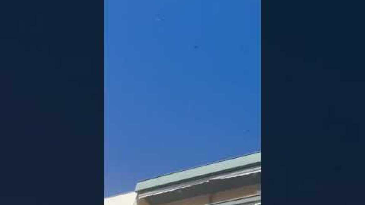 Χαμηλές πτήσεις F-35 πάνω από την Αθήνα