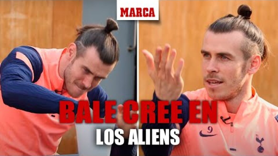 La conversación más rara de Bale... y una confesión: "Existen los aliens, estoy seguro" I MARCA