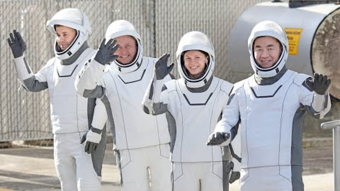 NASA launches SpaceX Crew Dragon to ISS after weather delays mission | full video