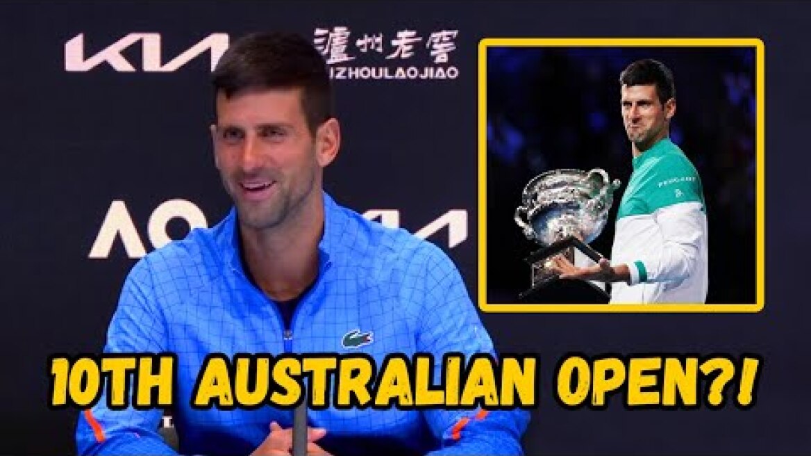 Novak Djokovic "I Believe I can win the Title..." - 2023