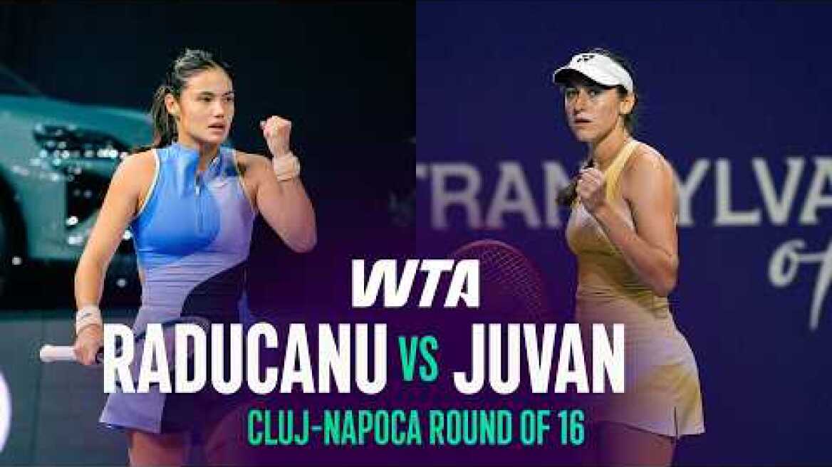 Emma Raducanu vs. Kaja Juvan | 2026 Cluj-Napoca Round of 16 | WTA Match Highlights