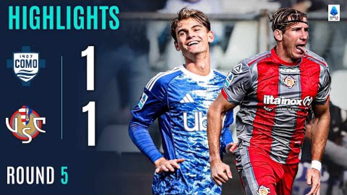 COMO-CREMONESE 1-1 | HIGHLIGHTS | Baschirotto keeps Cremonese undefeated! | SERIE A ENILIVE 2025/26