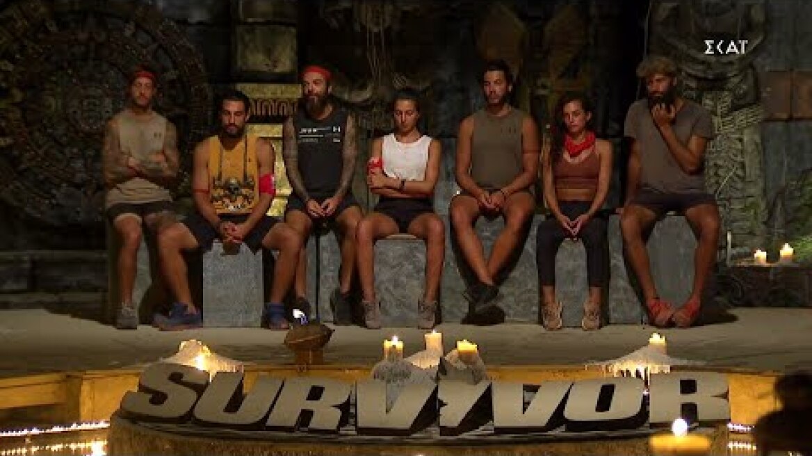 Survivor 2021 | Συμβούλιο Ψηφοφορίας - Συγκινητικός ο Τριαντάφυλλος