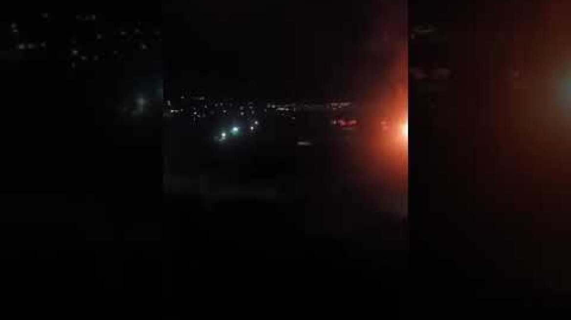 Μεγάλη φωτιά στη Χαλκίδα