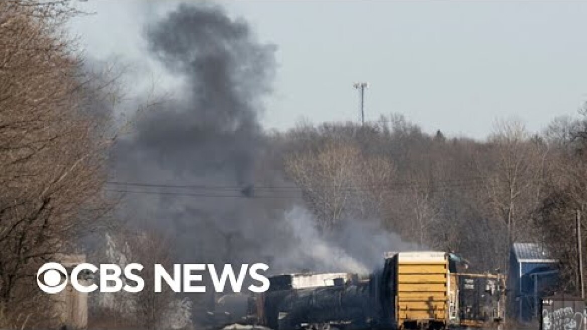 Ohio train derailment raises concerns over safety of water and food supplies