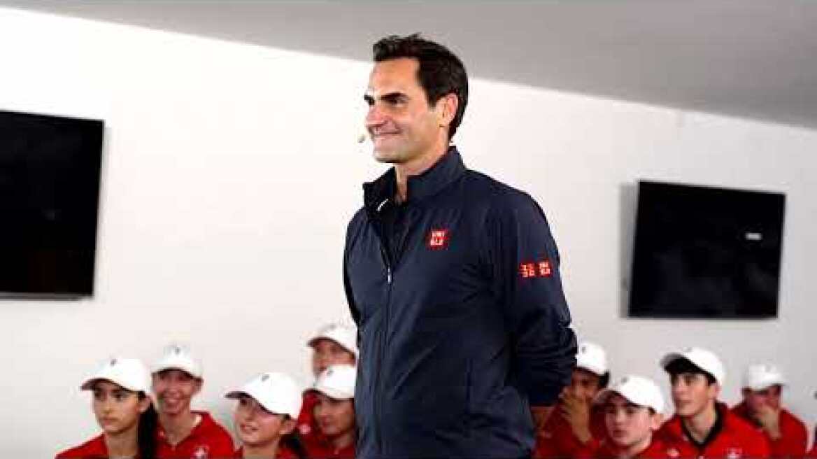 Roger Federer Receives Hall of Fame News from Fellow Legends