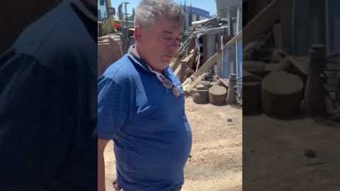 10 εκατομμύρια ευρώ ζημιά σε Εταιρια με χωματουργικές εργασίες στην Ανθούσα (2)