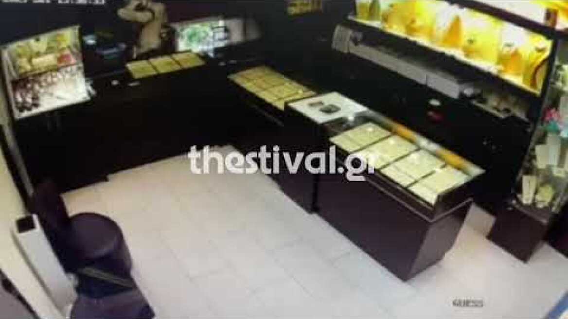 Thestival.gr Ληστεία σε κοσμηματοπωλείο στη Θεσσαλονίκη