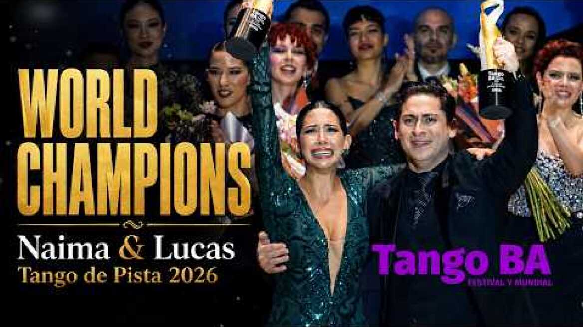 Lucas Gauto & Naima Gerasopoulou - World Champions of Tango de Pista 2026 🏆