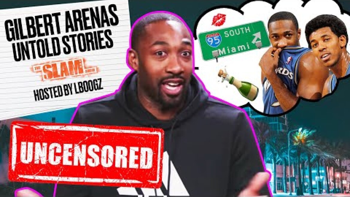 Gilbert Arenas on the NBA’s “Rapper Lifestyles” 😳 UNCENSORED | The SLAM Show: Extended Cuts