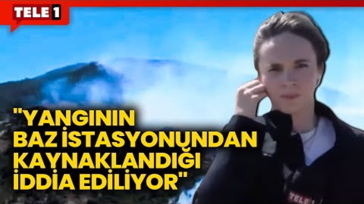 İzmir'de 24 Saat Geçmeden Aynı Noktada Bir Yangın Daha! TELE1 Muhabiri Aktardı...