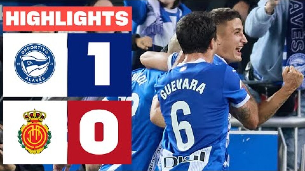 DEPORTIVO ALAVÉS 1 - 0 RCD MALLORCA I RESUMEN LALIGA EA SPORTS