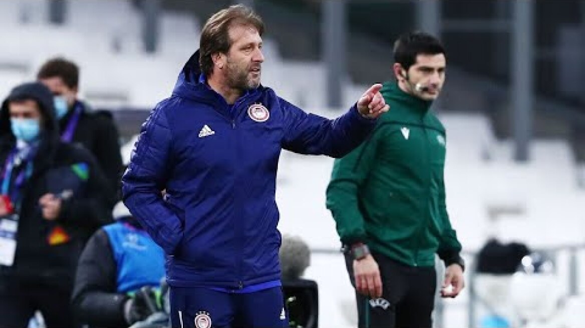 Δηλώσεις κ. Μαρτίνς (Μαρσέιγ - Ολυμπιακός) / Mr. Martins statements (Marseille - Olympiacos) ​