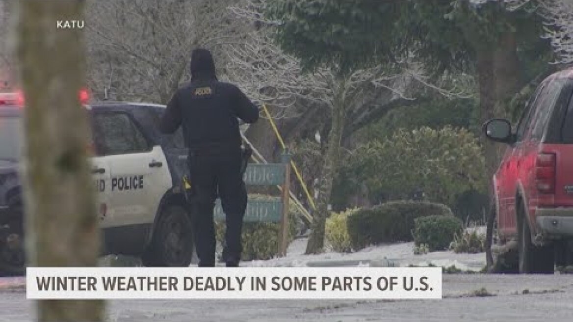 Winter weather deadly in some areas of U.S.