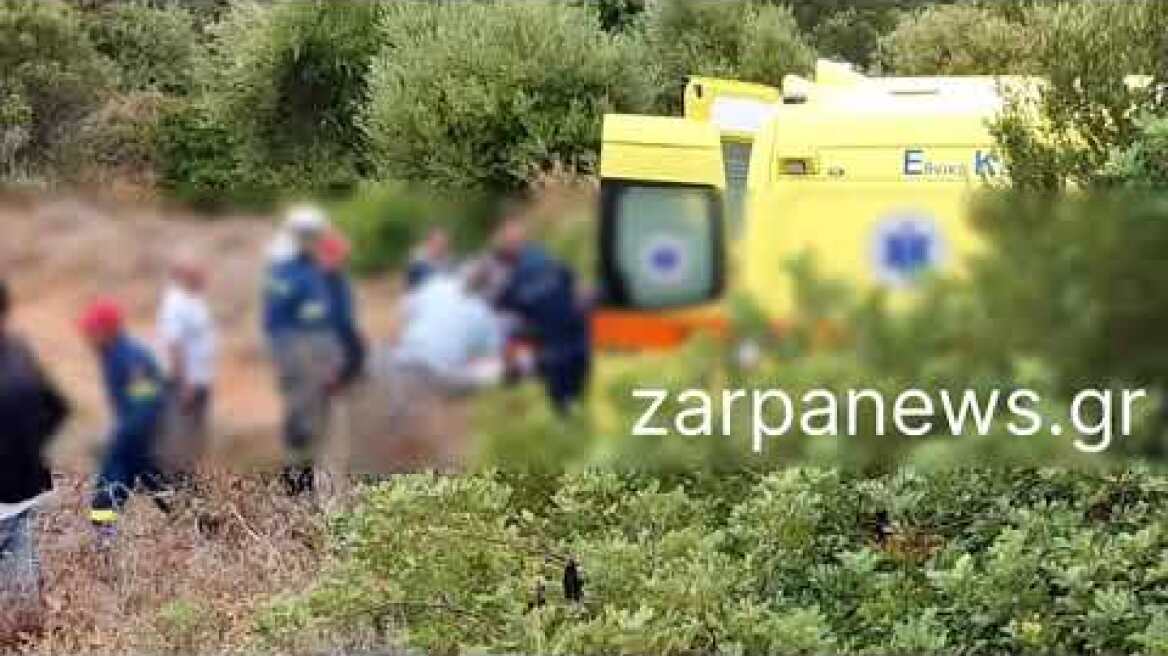 Τροχαίο με απεγκλωβισμό στα Χωραφάκια Χανίων