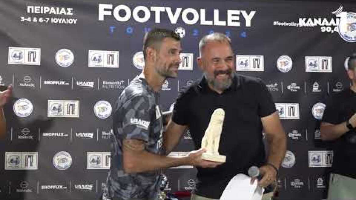 Footvolley Stars Piraeus | Μαγεία στην άμμο στην Πλατεία Κοραή