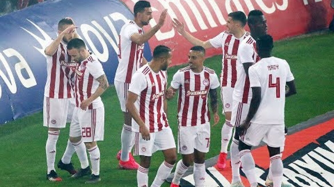 Ολυμπιακός - Πανιώνιος 4-0 Στιγμιότυπα 24η αγ. (15.2.2020)