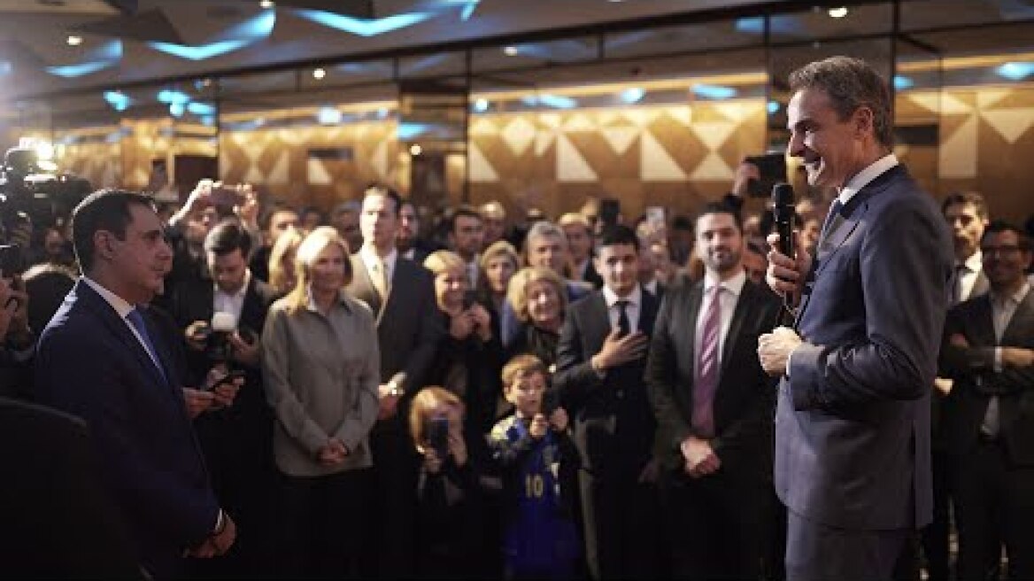 Χαιρετισμός Κυριάκου Μητσοτάκη σε εκδήλωση της Γραμματείας Ελλήνων της Διασποράς της ΝΔ στο Λονδίνο